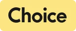 Choice badge